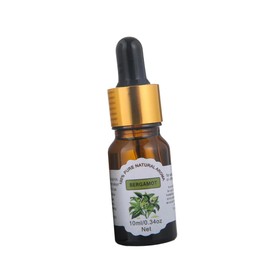 FOMIYES Aceite Esencial Bergamota Para Humidificador Aromaterapia Casa y Oficina Fragancia Soluble Agua Con Gotero Para Aire Fresco