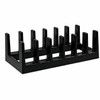 6-Slot Pot Lid Organizer for Kitchen Cabinets – Space-Saving Cookware