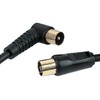 kenable RF Aerial Fly Lead Coax Right Angled Plug to