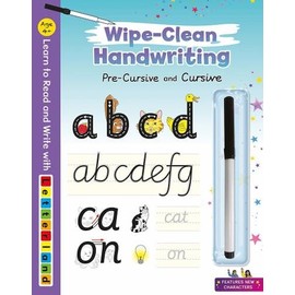 Wipe-Clean Handwriting: Pre-Cursive and Cursive
