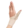 Alphax Thumb Thin Thin Doctor Wrist Support Fit Beige Left