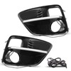 CZCJGD Fog Light Bezel with DRL Compatible with Subaru WRX/STi