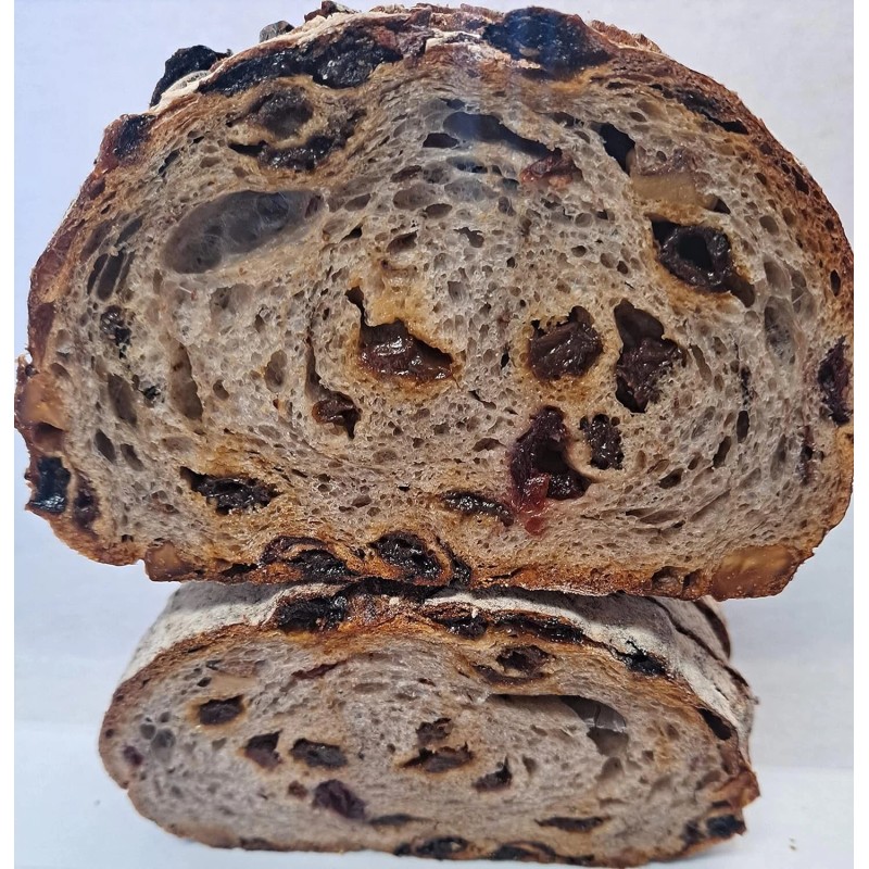 European Cranberry Raisin Walnut Loaf (Bread) Pack Of 2