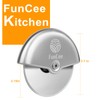 Premium Pizza Cutter Wheel with Sharp Blade For Cutting Through
