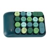 2.4GHz Wireless Numeric Keypad 18 Keys Retro Color Round Keycaps