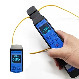 D YEDEMC Live Optical Fiber Identifier with Wave Respond 800-1700nm Built in 10mw VFL and Optical Power Meter OPM Functions FTTH Tool