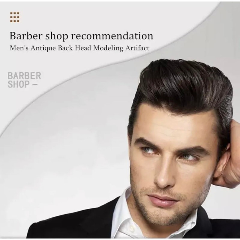 Barber Comb *Wide Shark Tooth* Style Handle Grip Hairdressing Tool