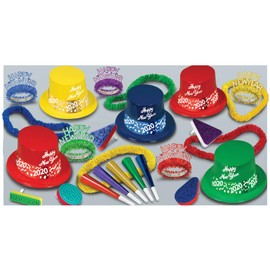 Beistle 88790-10 Countdown Party Assortment for 10 People