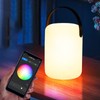 Smart Night Light APP Voice Control Rechargeable Timer WiFi Bluetooth