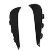 Gloss Black Front Bumper Fog Grille Ari Vent Cover Trims