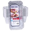 RICK USA: 8" Loaf Pan - 25 Pack -Disposable Aluminum