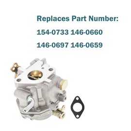 munirater Carburetor 154-0733 146-0660 146-0697 Replacement for Onan P220G-I/11546H Carb