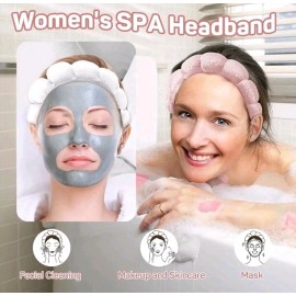 Apalux Skincare Headbands And Wristbands Soft Velvet Touch Gentle On Hair And Skin