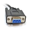 9-Pin DB9 Serial RS232 Null Modem High Speed Shielded Cable