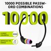 SPGOOD Bicycle Lock with Numbers for Children (10 x 650