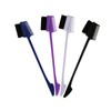 Mikinona 2sets Makeup Supplies Brow Comb Brush Abs/nylon Comfortable Handle
