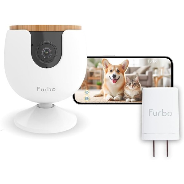Furbo Furbo Mini New Pet Camera + Adapter: Home Security