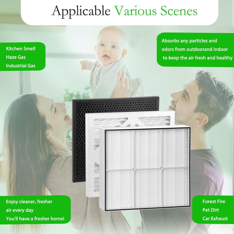 HEP500 Air Scrubber Filter,Compatible With Mounto hep500 Commercial 500cfm air