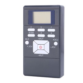 FM Radio, Portable Radio in Pocket Size, Digital DSP Personal Radio with Memory Function, Portable Radio for Shower, Kitchen, with Headphones, Supports Interchangeable