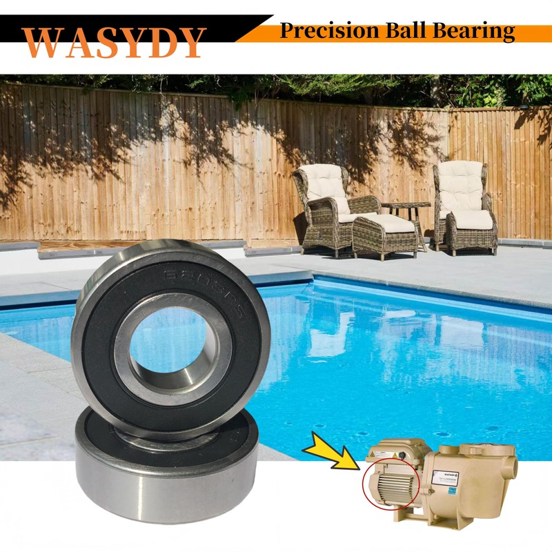 Wasydy Precision Ball Bearing Replacement for Pentair Whisperflo Pool Pump,