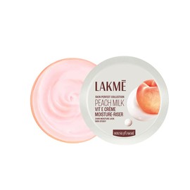 Lakme Peach Milk Soft Crème Moisturizer,Light Weight face cream with 24hr moisture lock, 65 g