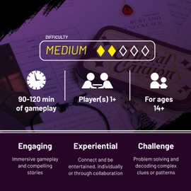 Hunt A Killer Homicide at The Heist - Solve a Murder of a Brilliant Thief - for True Crime Fans with Documents & Puzzles - Murder Mystery Game for Adults - Solve Crimes at Game Night or Date Night