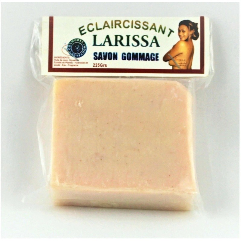 Larissa Lightening Gommage Beauty White Soap 225g Free Shipping