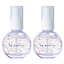to esella Crystallite Serum, Serum, Beauty Serum, Hand Decollete, Night Repair, Moisturizing, Firm Skin, 0.7 fl oz (20 ml) x 2 Bottles