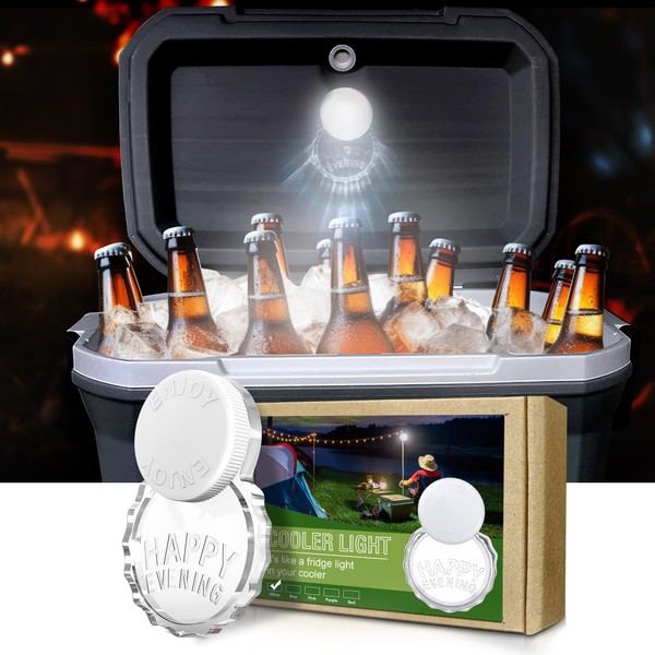 PXHADSMIER Cooler Light - Camping Cooler Accessories, Inside Cooler Lid