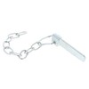 Cotter Pin & Chain Zinc Plated - Spring Loaded Ring