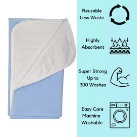 Star Linen USA 12 Pack - 36x34 Bed Pad Washable Reusable Incontinence Underpad Waterproof Chuck
