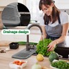 Tap Protector & Drip Mat Grey, Tap Splash Guard, Tap