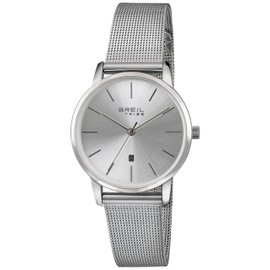 Breil Tribe Damen Armbanduhr Avery Trendy Silver Sunray Edelstahl Silber 32mm, Wasserdichtigkeit: 3 Bar, EW0460
