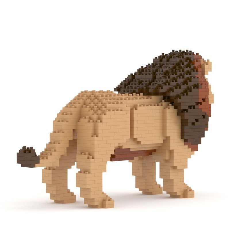 JEKCA Lion 03S | Animal Plastic Building Blocks | Age