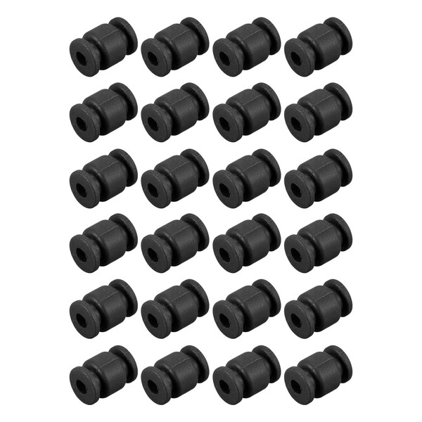 sourcing map Anti-Vibration Shock Absorption Damping Rubber Balls M3.5x13mm for