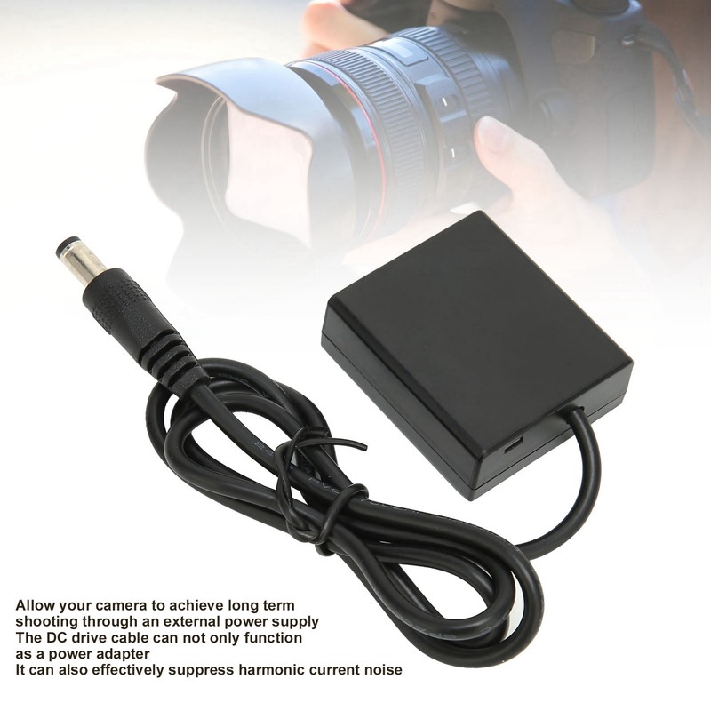 BLE9 DC Coupler Kit Full Decoding Camera Dummy Battery with