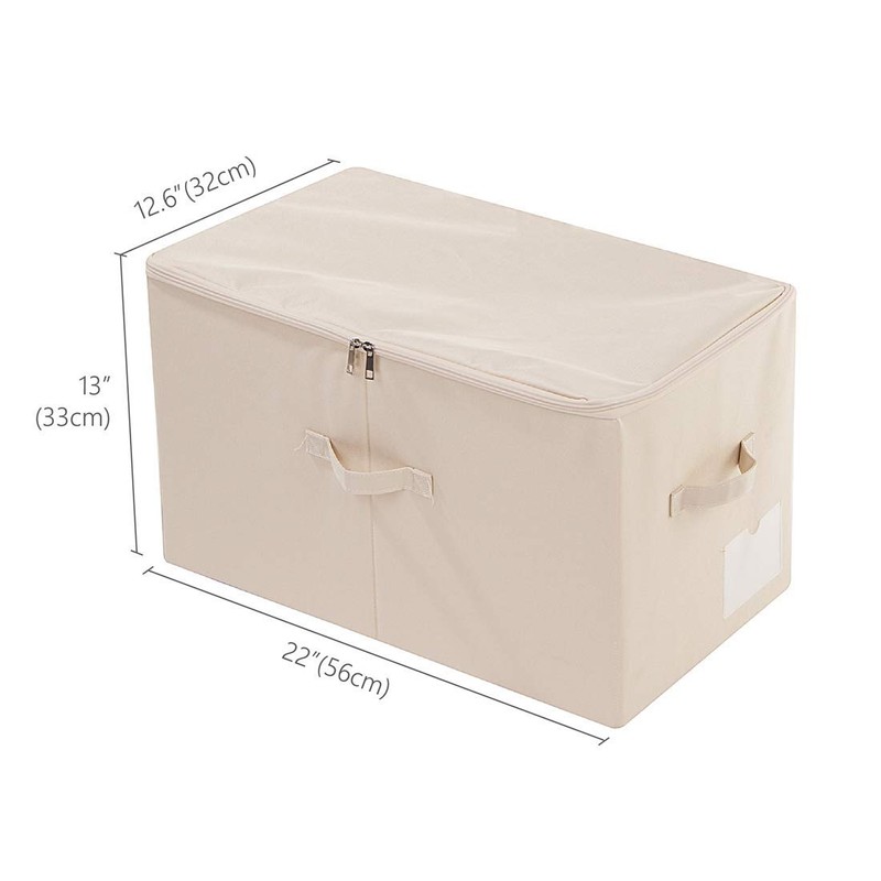 iwill CREATE PRO Pack of 2, Zip Lidded Wardrobe Storage