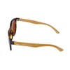 Gamswild WM1228 Sunglasses Bamboo Fashion Glasses Women Men Red Brown