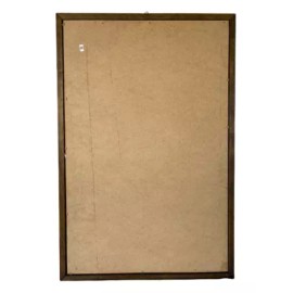 Divina Misericordia “ Señor En Tí Confio” Cuadro Rustico 36”x24” Hecho En Mexico