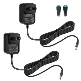 5V 3A Power Supply 2 Pack, ETL Certified 5 Volt 15W LED Power Supply Adapter, AC 100-240V to DC 5V Converter Wall Adapter with 5.5mm x 2.1mm DC Plug for LED Strips