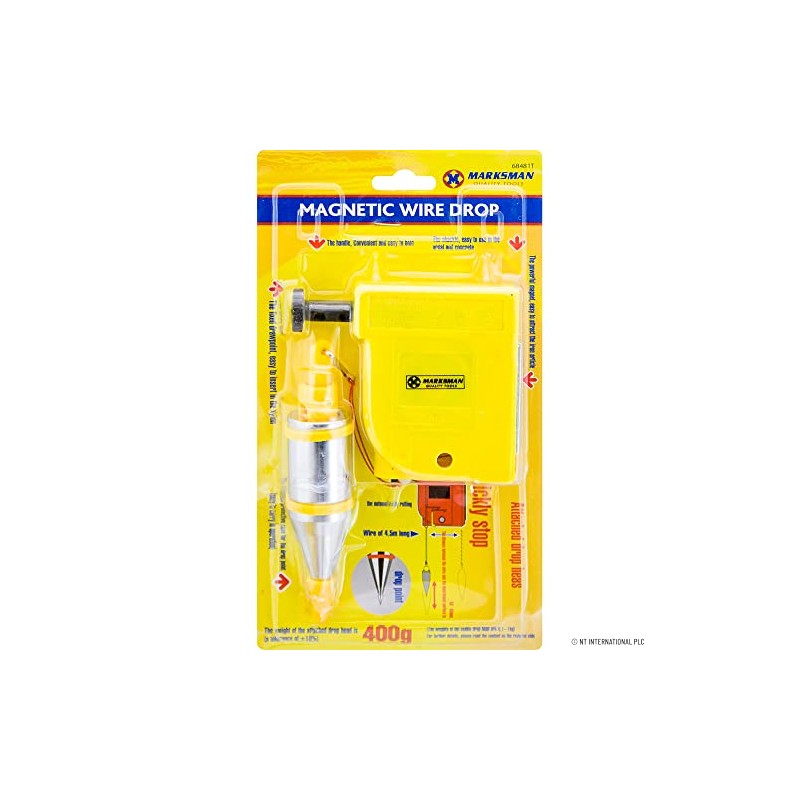 Plum BOB and LINE Scaffolders Spirit Level Magnetic Mini Level