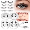 Higu clace Magnetic Eyelashes with Applicator 4 Pairs Magnetic Lashes