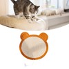 Sisal Cat Scratching Board Cartoon Cute Bear Head Shape Grinding