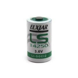 elxjar (10-Pack) 3.6V 1/2AA LS14250 Lithium for SAFT Water Meter Electricity Meter Gas,ER14250 Batteries