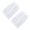 2Pcs Net Plopping Cap Adjustable Strap Reusable Drying Curly Hair