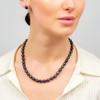 Treasure Bay FAB Elegant 7-8mm Rice Shape Freshwater Pearl Necklace