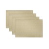 XSS 4 Table Placemats 45 x 30cm Rectangle Wipe Clean