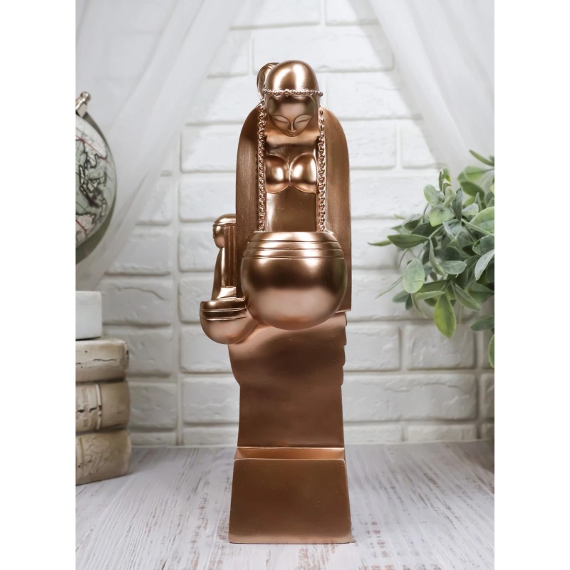 Ebros Gift Golden Frank Lloyd Wright Native American Indian Nakoma