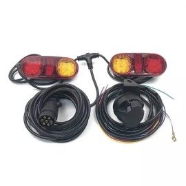 LED 후미등 램프 led 지게차 플러그 캠핑카 테일램프 카라반 [Q. 미국 7 배선 하네스] LED Tail Light Lamp for Forklift Plug Camping Car Tail Lamp Caravan [Q. US 7 Pin Wiring Harness]