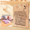Trukafie Housewarming Gifts, 28 x 22 x 1 cm, Bamboo